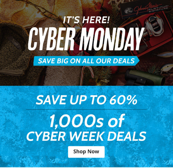 Cabela's/Bass Pro Cyber Monday 2020 Deals Now LIVE! (Free Shipping over